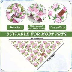 JarThenaAMCS two sided hydrangea bandana offering versatile looks