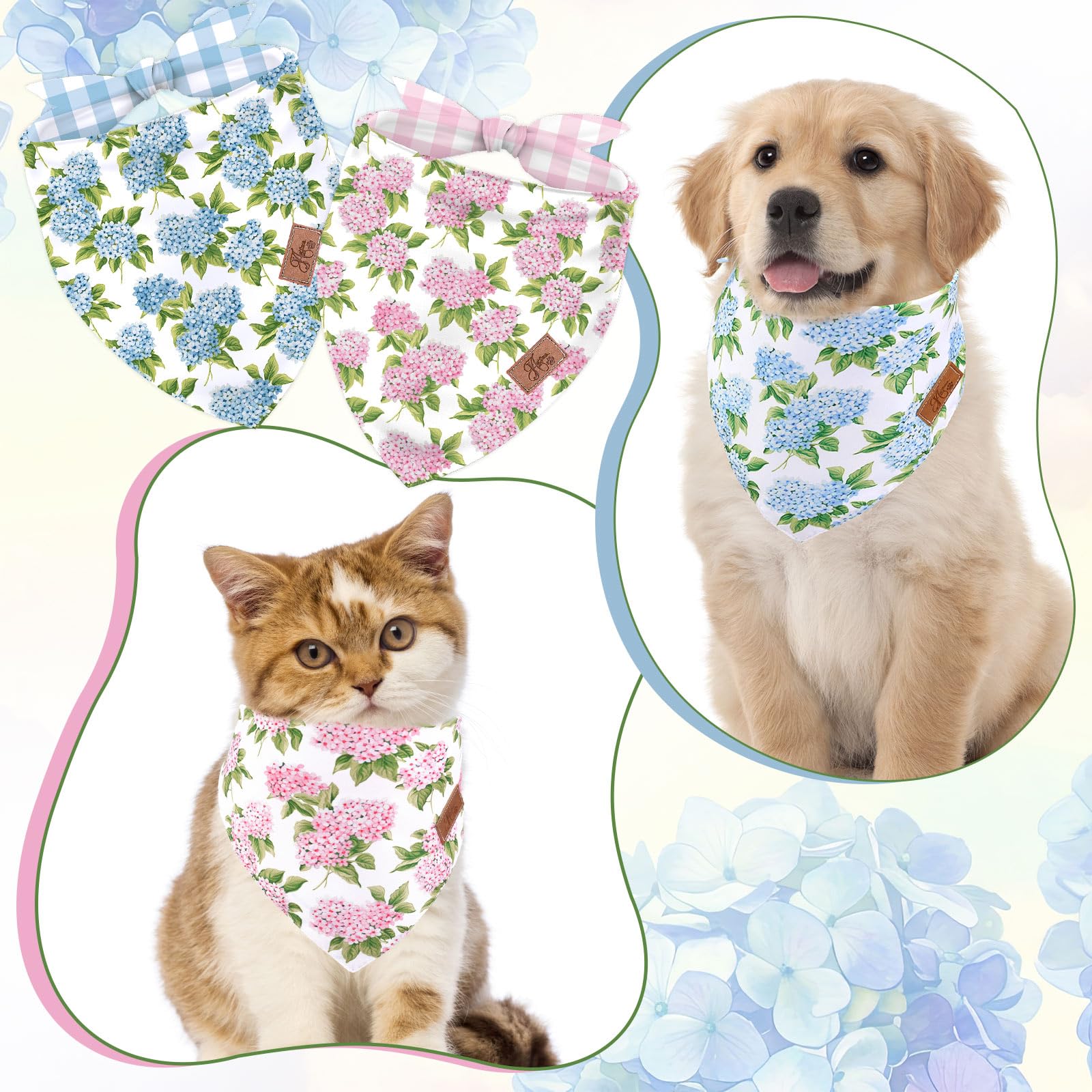 JarThenaAMCS adjustable pet bandana suitable for medium to large dogs