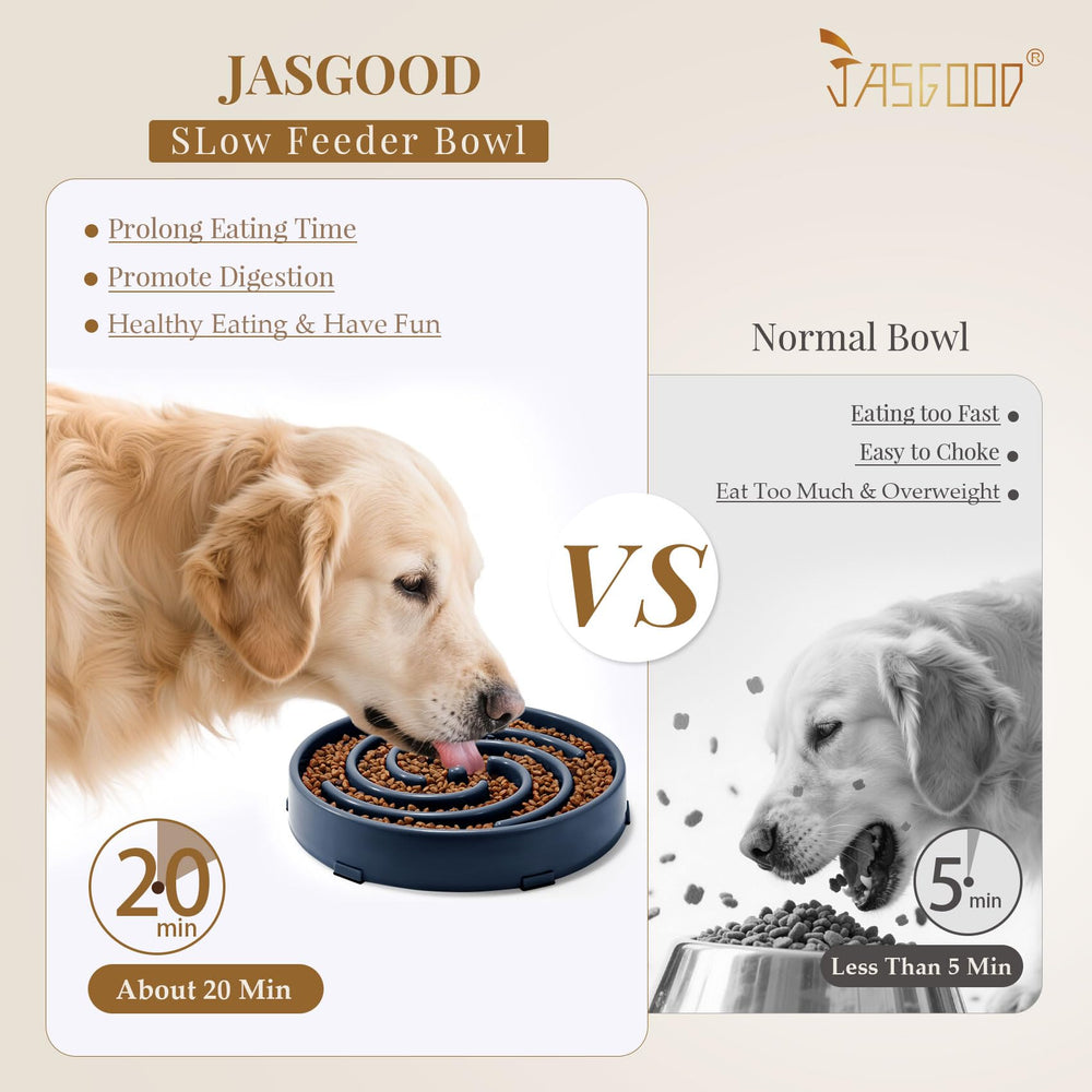 JASGOOD BPA-free safe material for pet meals