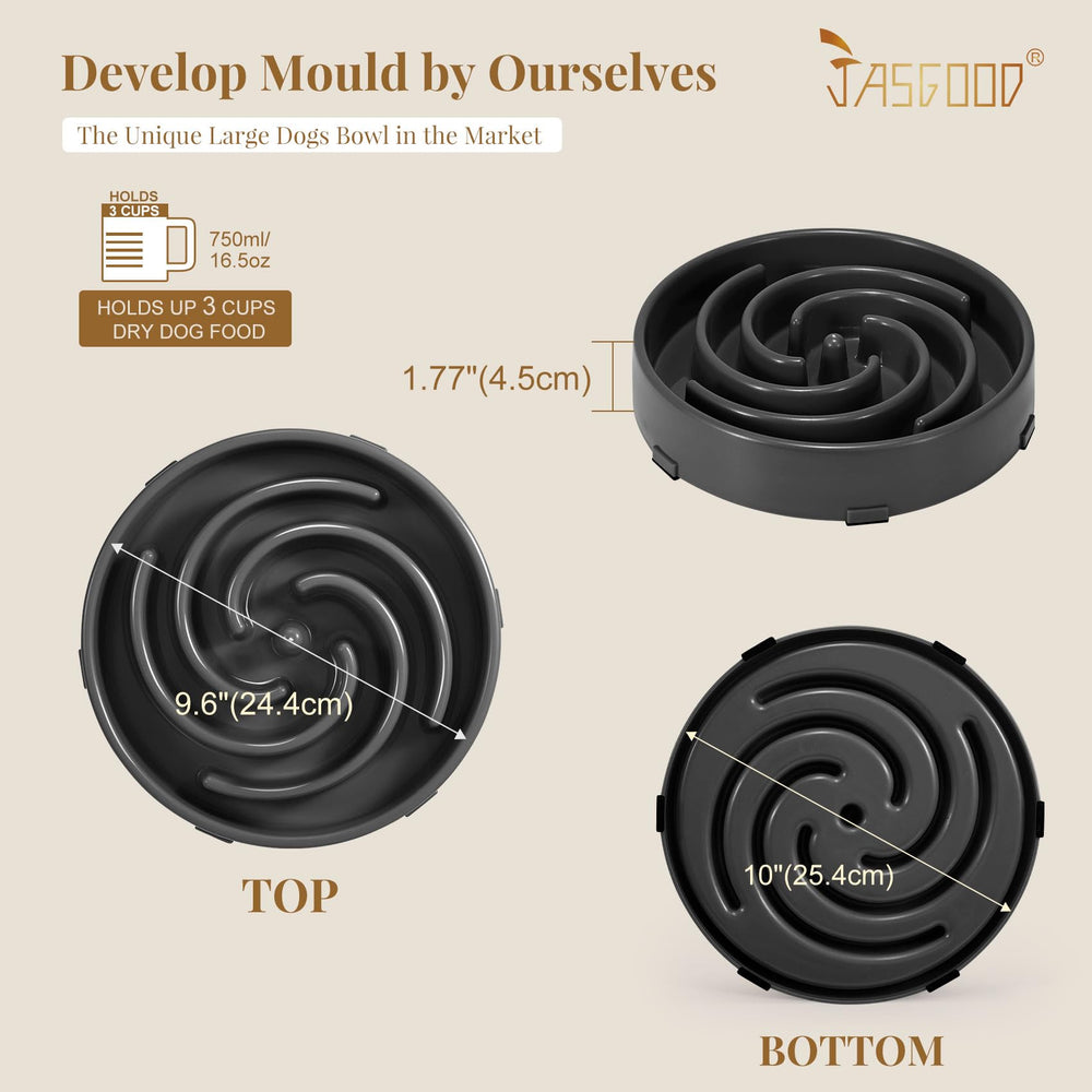 JASGOOD six anti-slip mats improve stability during dining.
