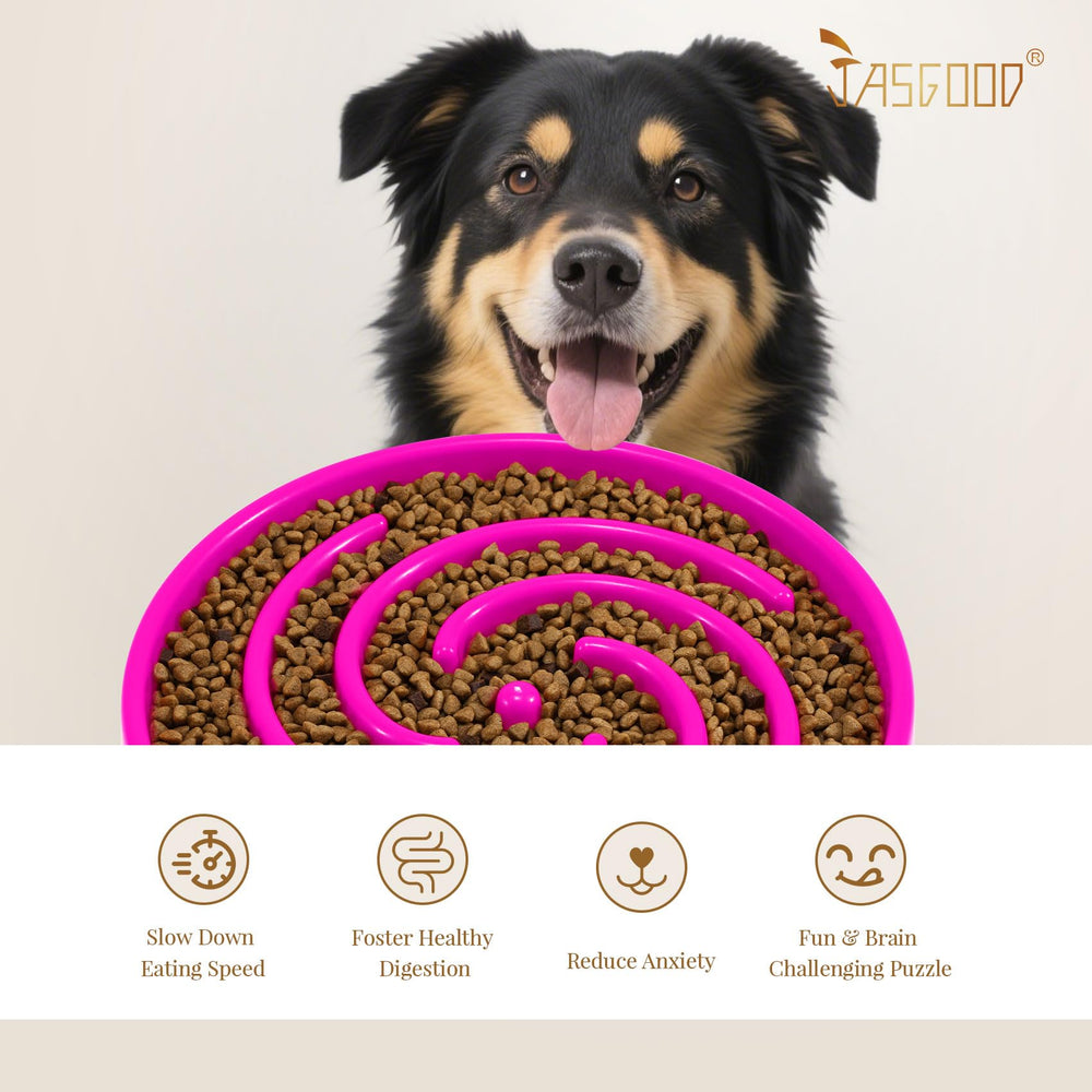 JASGOOD includes six anti-slip mats to prevent sliding.
