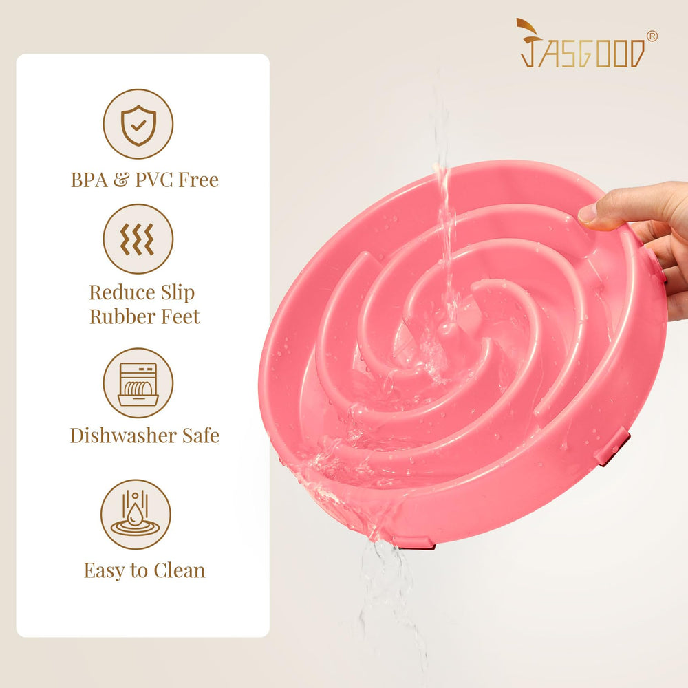 JASGOOD 18.4 cm diameter bowl suitable for small and medium dogs