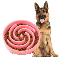 JASGOOD spiral maze slow feeder bowl slows meals for safer, calmer dining