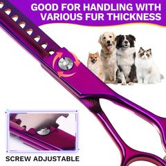 Jason 440C Japanese stainless steel scissor for durable, long-lasting grooming.