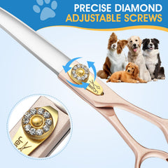 Diamond-adjustable screw enables smooth tension for controlled cuts
