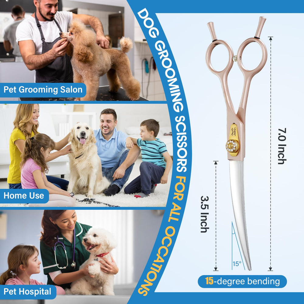 Ergonomic handles reduce fatigue during extended grooming sessions