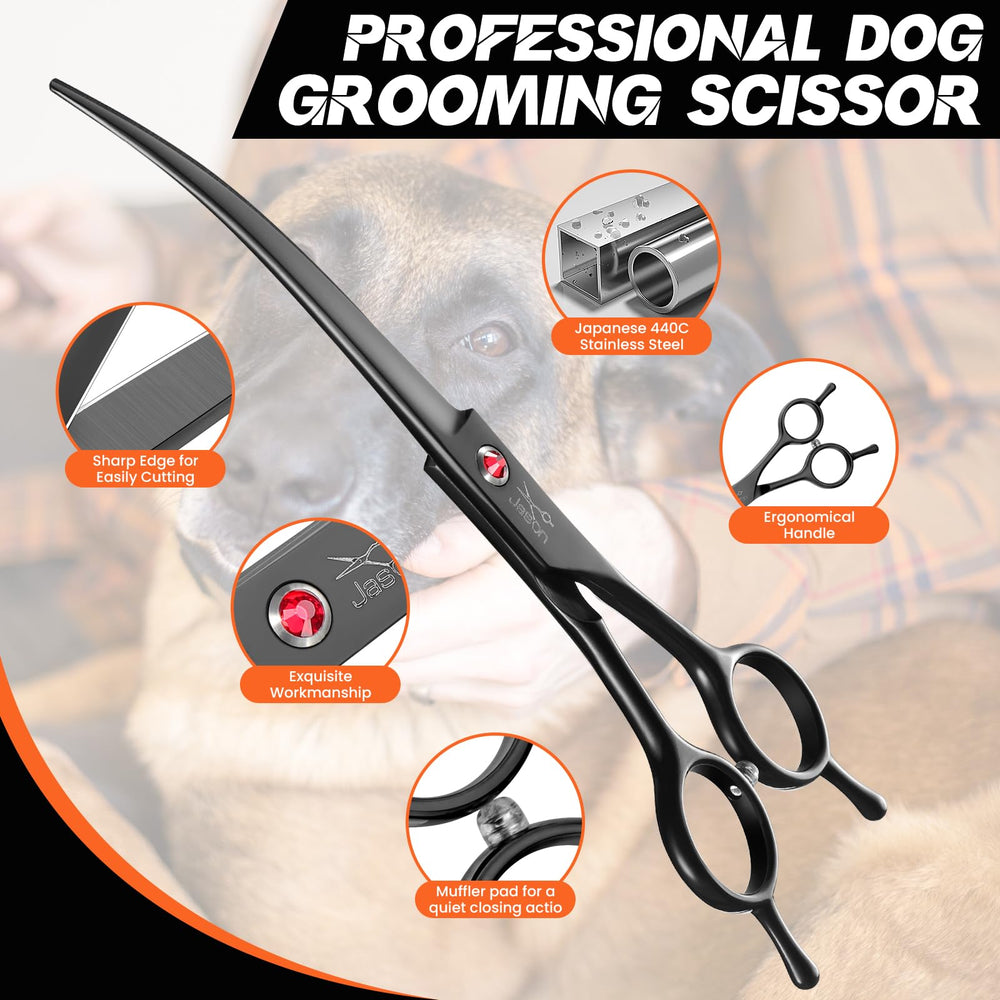 JASON Japanese 440C stainless steel blade for sharp, durable performance