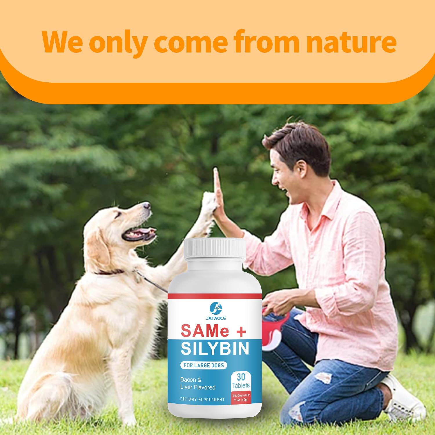 Jataoce Same Silybin for daily use supports canine health.