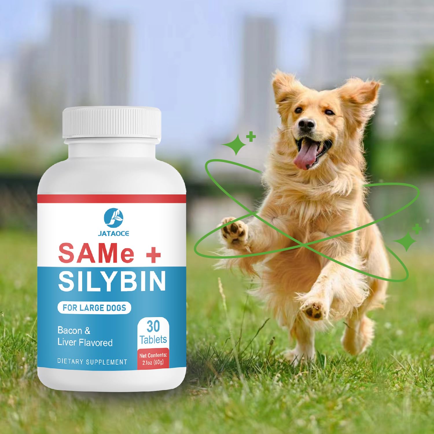 Jataoce Same Silybin liver support for dogs.