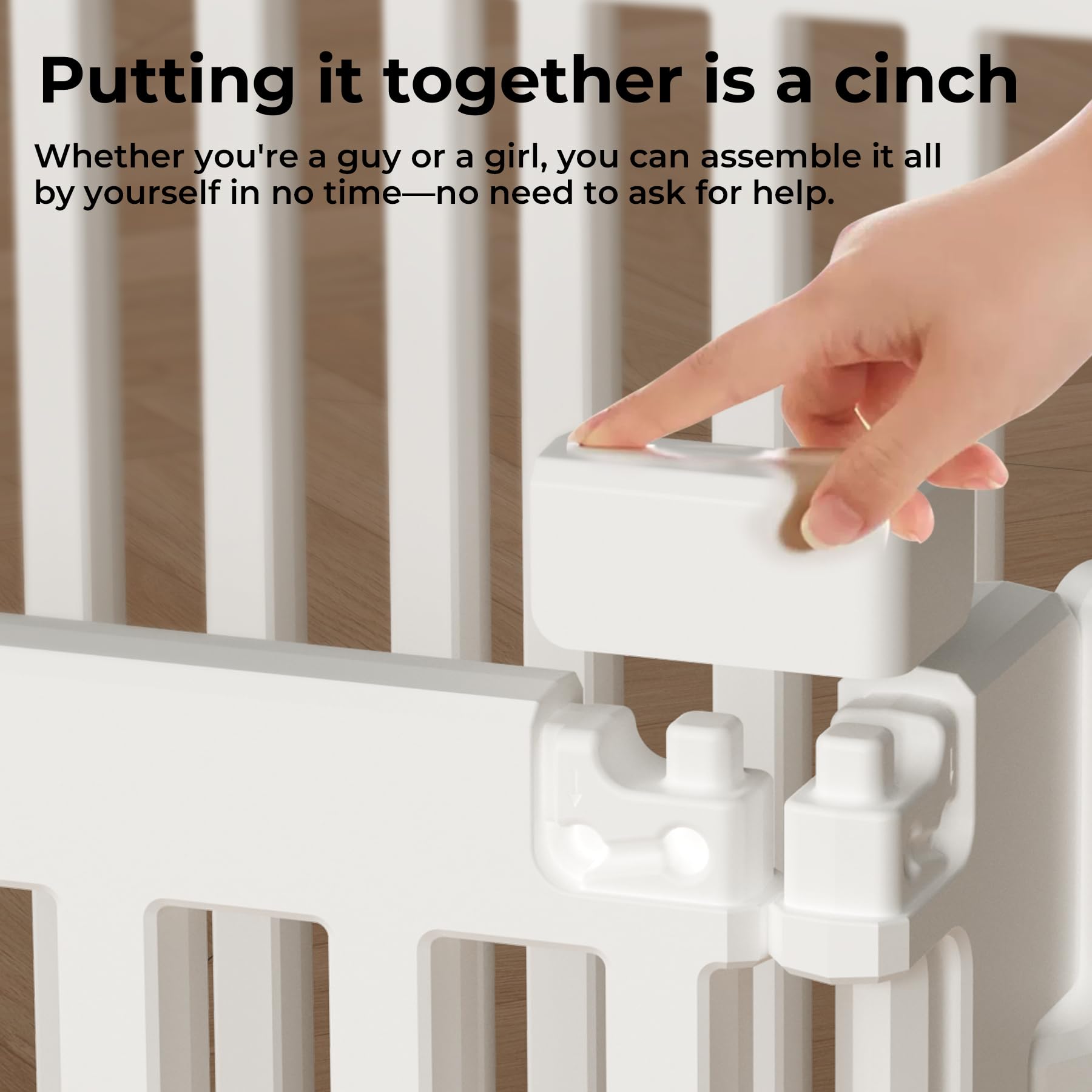 Jatindear playpen ideal for puppies and small pets as a play enclosure.