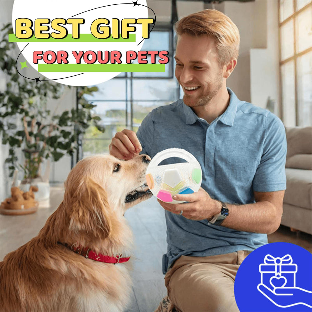 Jatmira aggressive-chewer ball toy for tough chewers