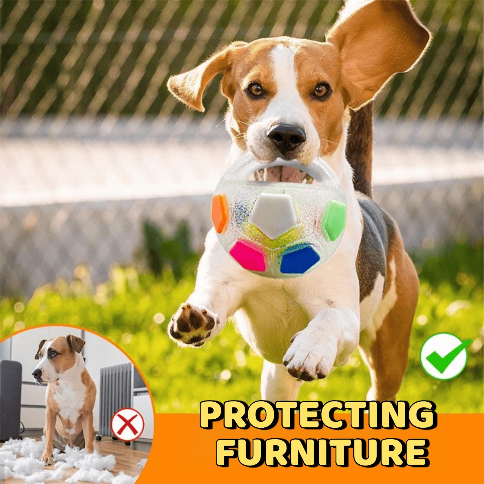 Jatmira dental-guard ball toy for puppies and gums