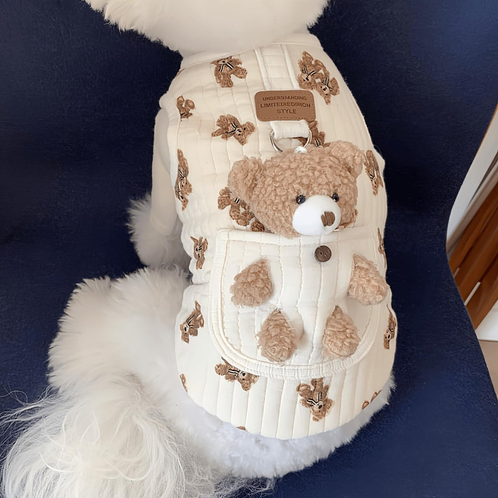 Jatmira white2 XL size helps find the perfect fit for medium-sized pets
