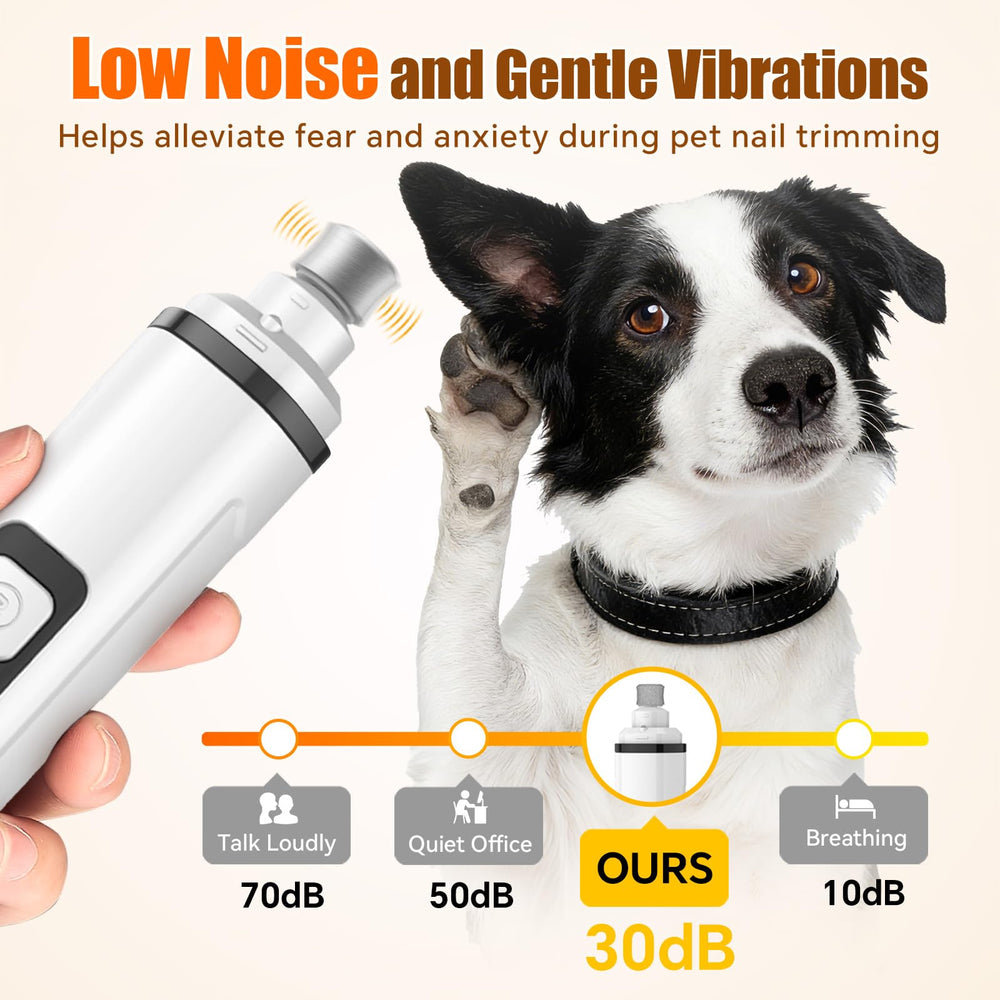 Javtoku dog nail grinder shows multiple grinding ports for different sizes.
