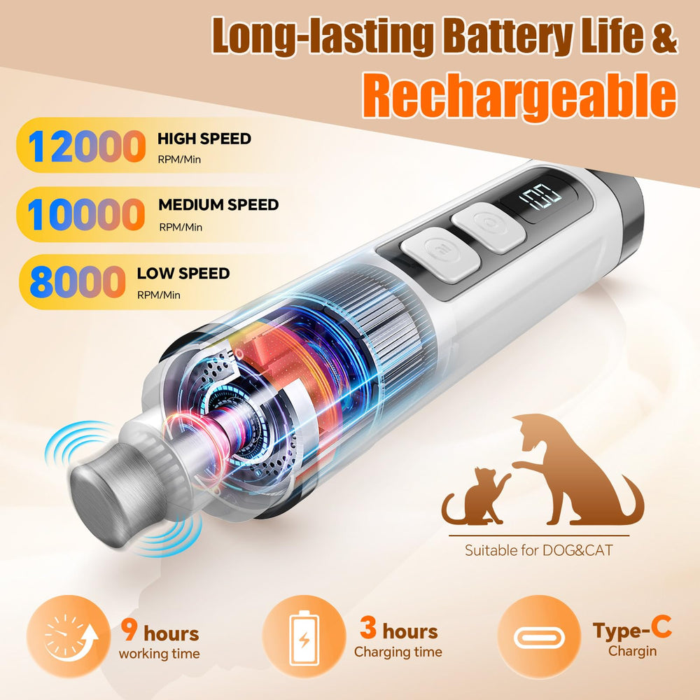 Javtoku cordless portable design for grooming anywhere.