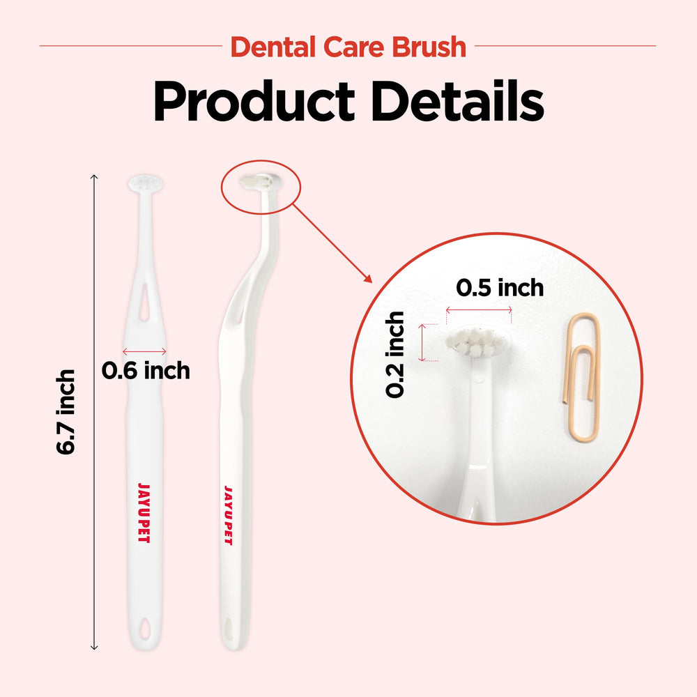 JAYU PET easy-clean design makes after-brush cleanup quick.