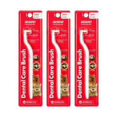 JAYU PET dental brush with soft bristles ideal for kitten teeth.
