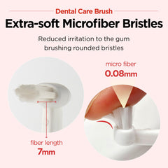 JAYU PET soft bristles reduce discomfort during initial brushing for puppies.