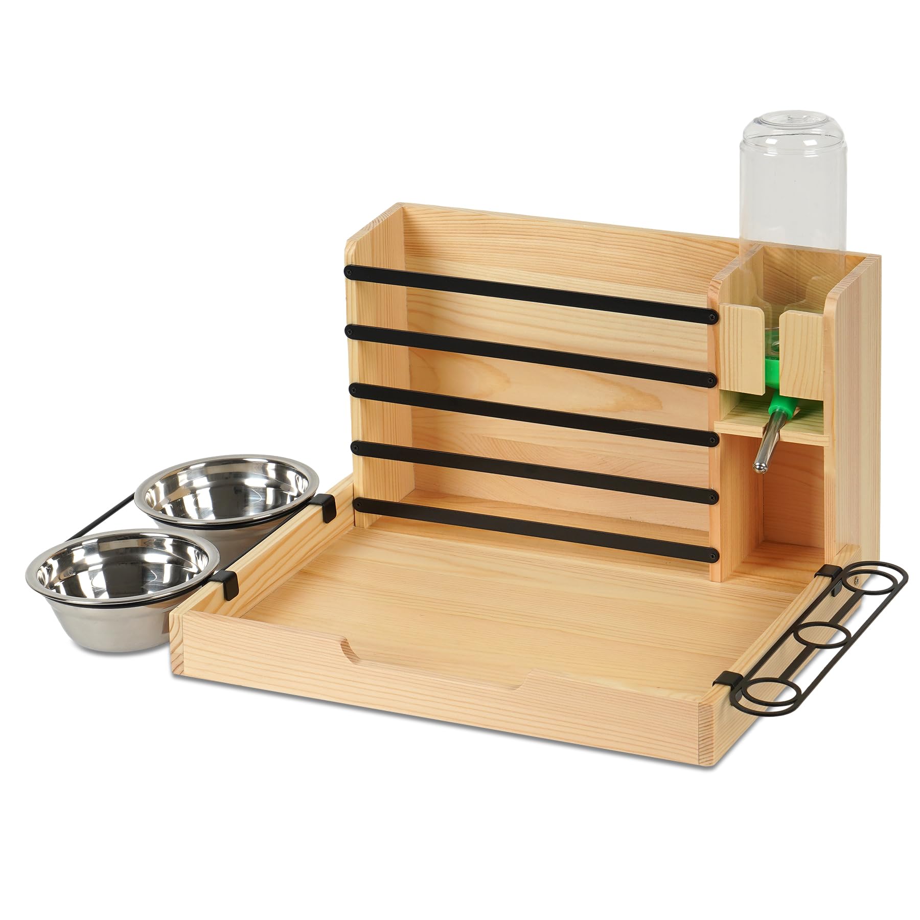 JAZUIHA easy-assembly hanging hardware simplifies installation.