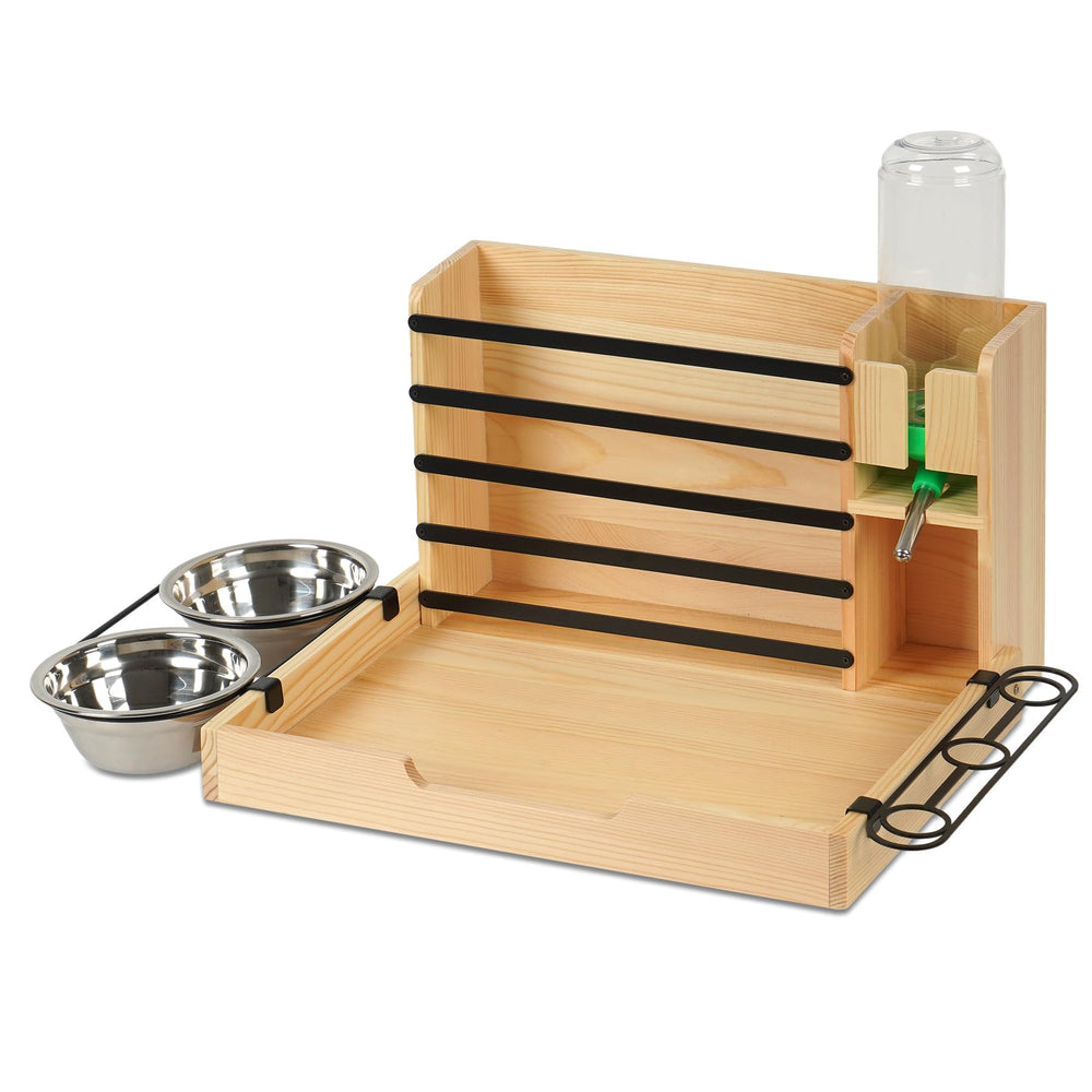 JAZUIHA easy-assembly hanging hardware simplifies installation.