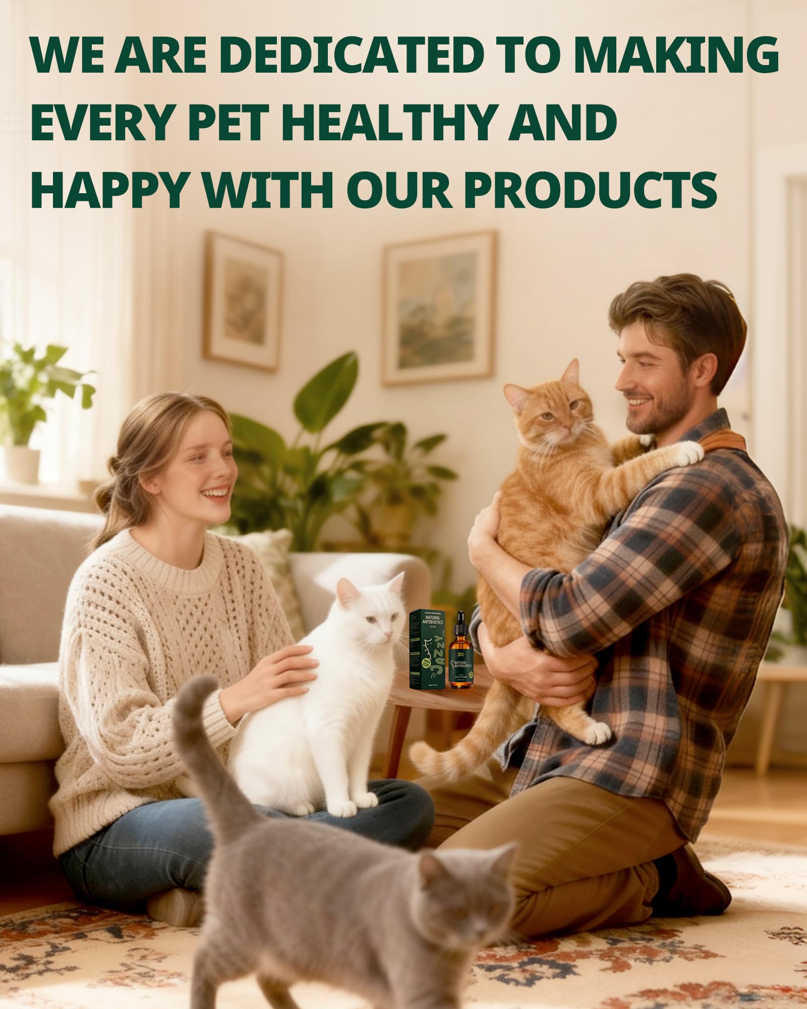 Jazzy Fuzzy daily wellness for cats in everyday use
