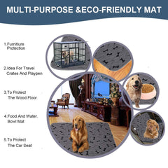 JdPet 340gsm soaker layer provides rapid urine absorption for busy puppies.