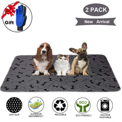 JdPet four-layer absorbent pad delivers high capacity without leaks during playpen sessions.