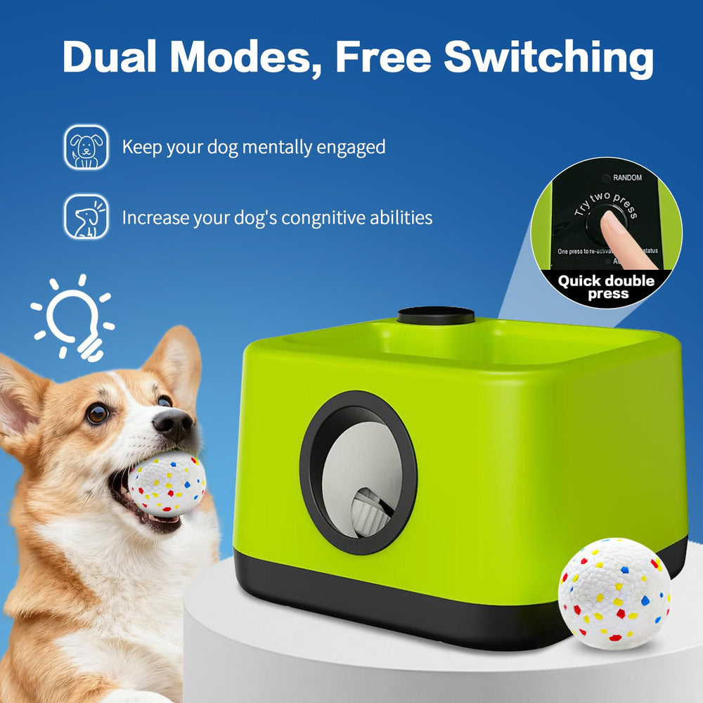 JDXSZ foam balls pack includes four 2.3-inch chew-resistant balls.