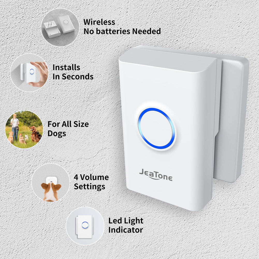 JeaTone bell offers four notification modes for signaling