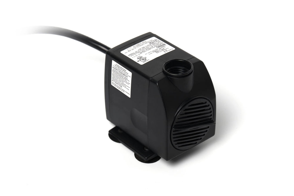Suction mounts secure the Jebao WP1500 in place during operation.