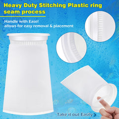 Jecery polypropylene filter sock durable and reusable