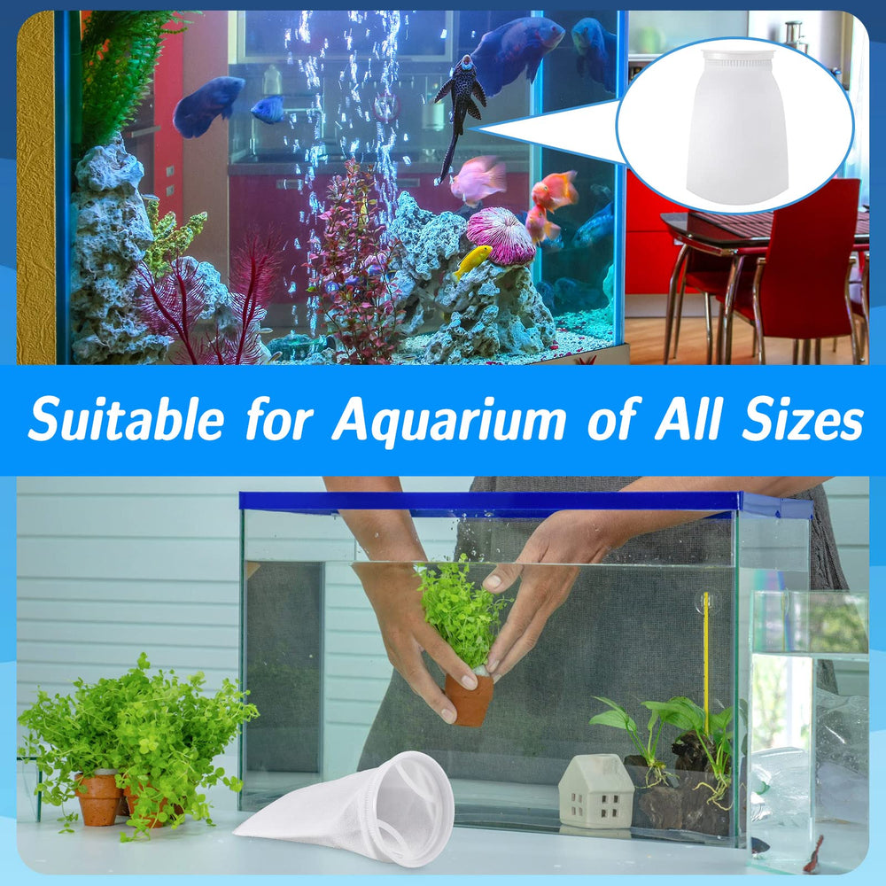Jecery filter socks suitable for saltwater and freshwater tanks