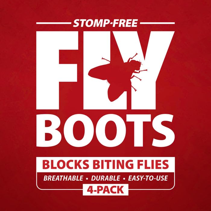 Jeffers Romper Stomper Fly Boots ideal for stable and turnout protection