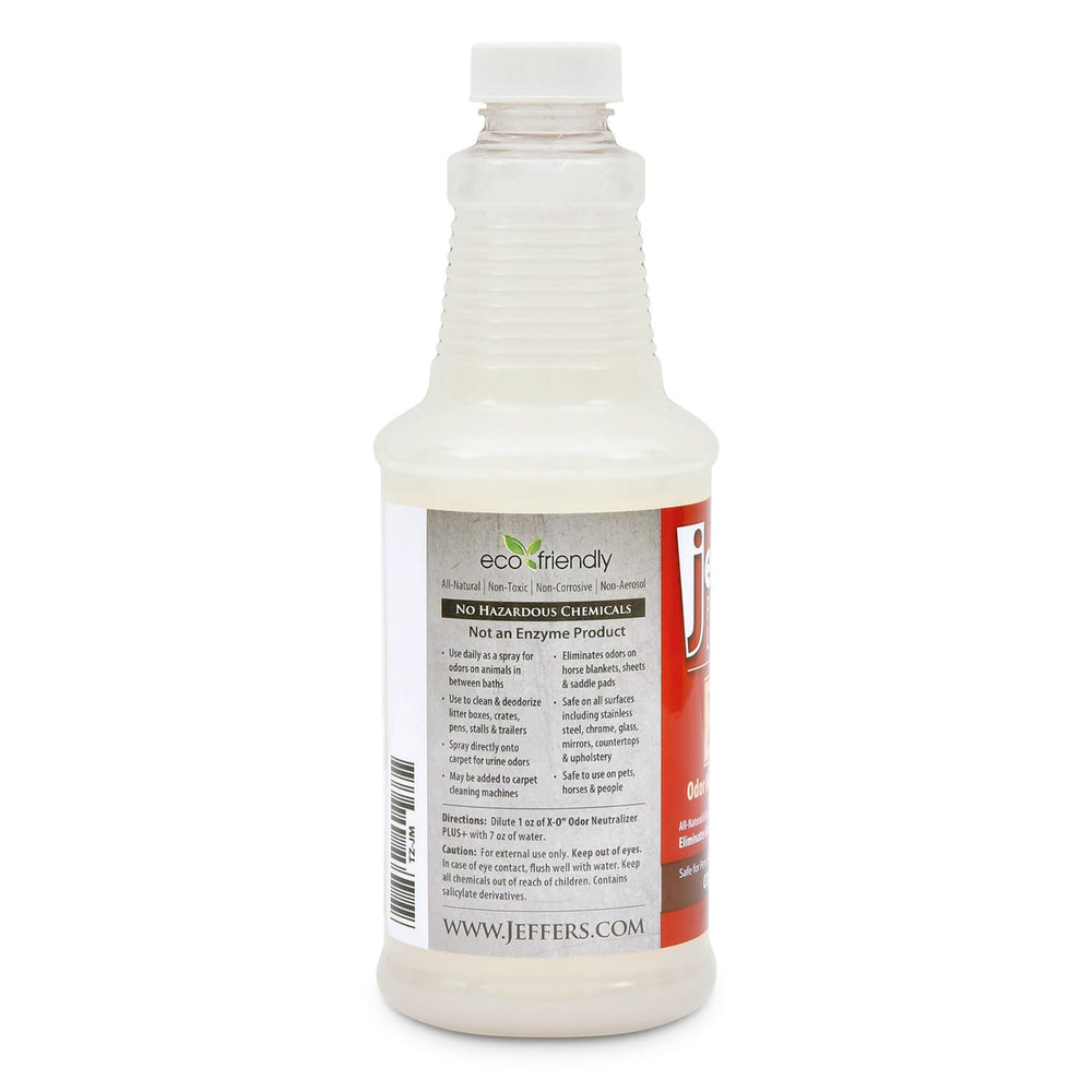 Jeffers X-O pet-safe formula designed for use around dogs, cats, and horses