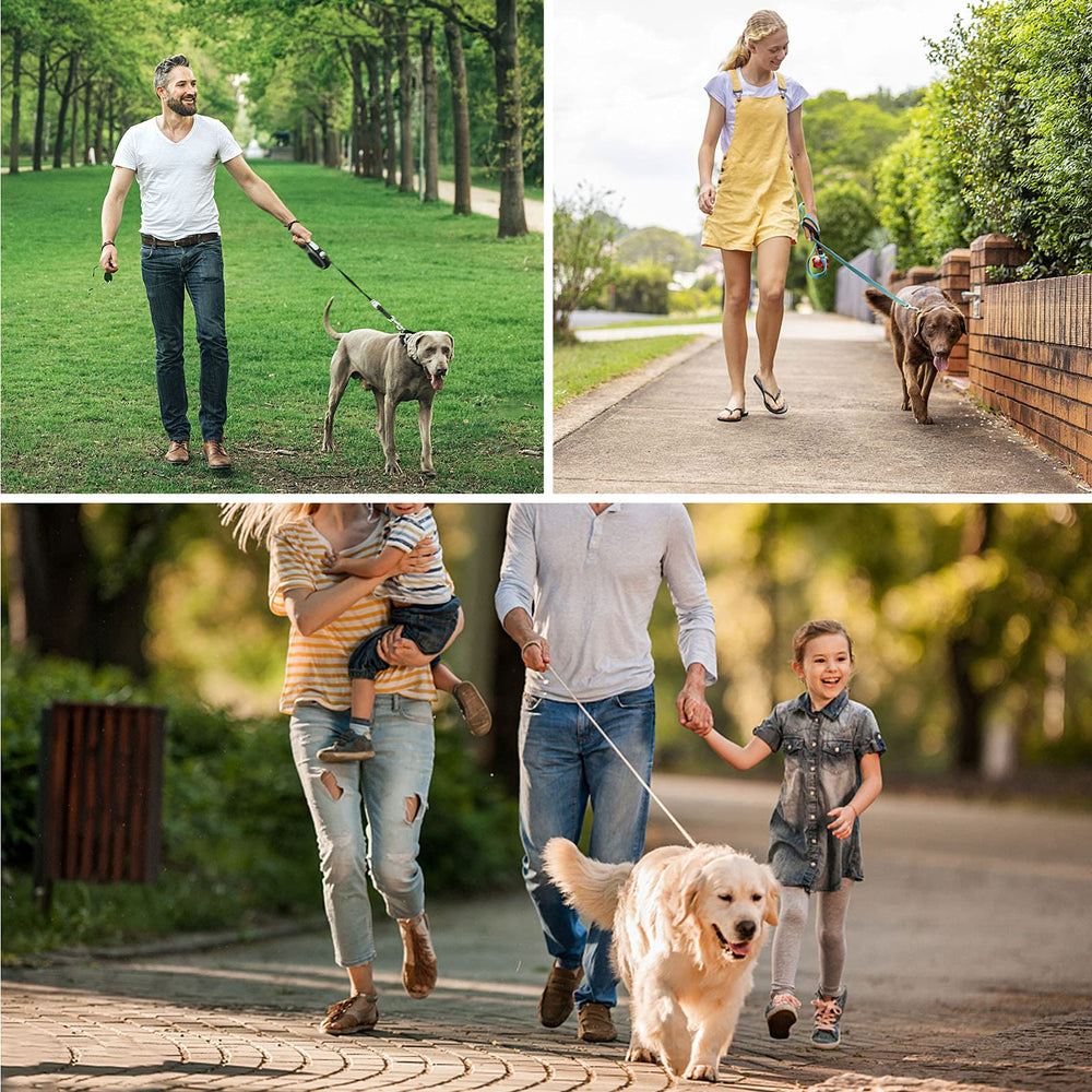 Jenico long dog leash 15ft ideal for walking, hiking, and training