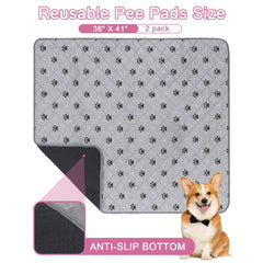JERIA puppy-training pad used under furniture and crates to prevent mess.