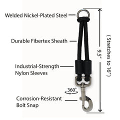 JERK-EASE four sizes fit every breed for secure, comfortable use