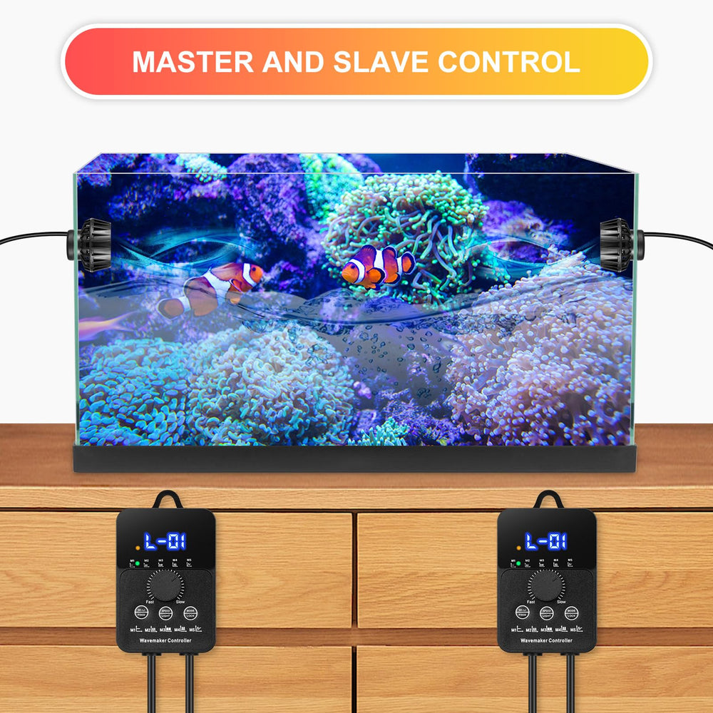 JEREPET reef tank setup showing enhanced water flow and movement
