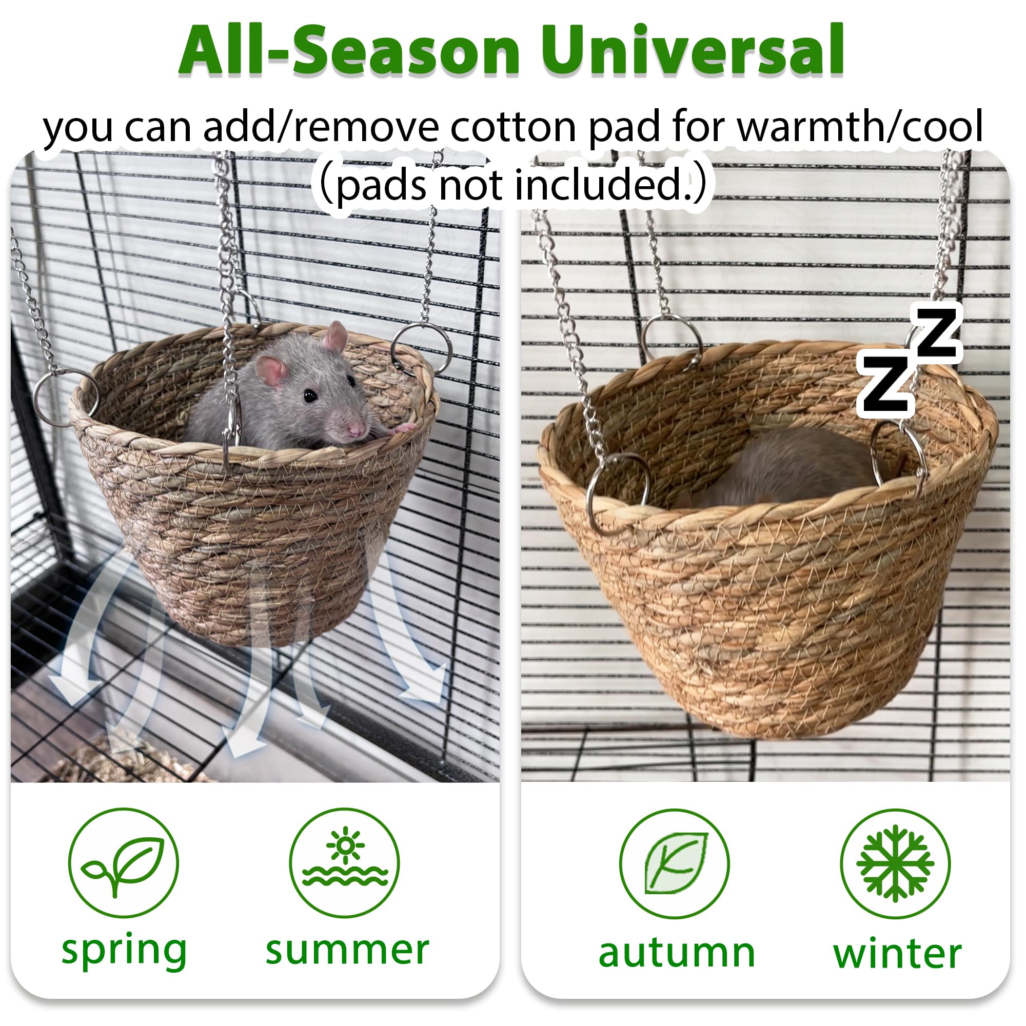 Jevnd all-season ventilated bed stays breathable in warm months.