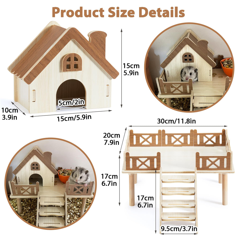 Jevnd cage decor habitat adds natural charm to the enclosure