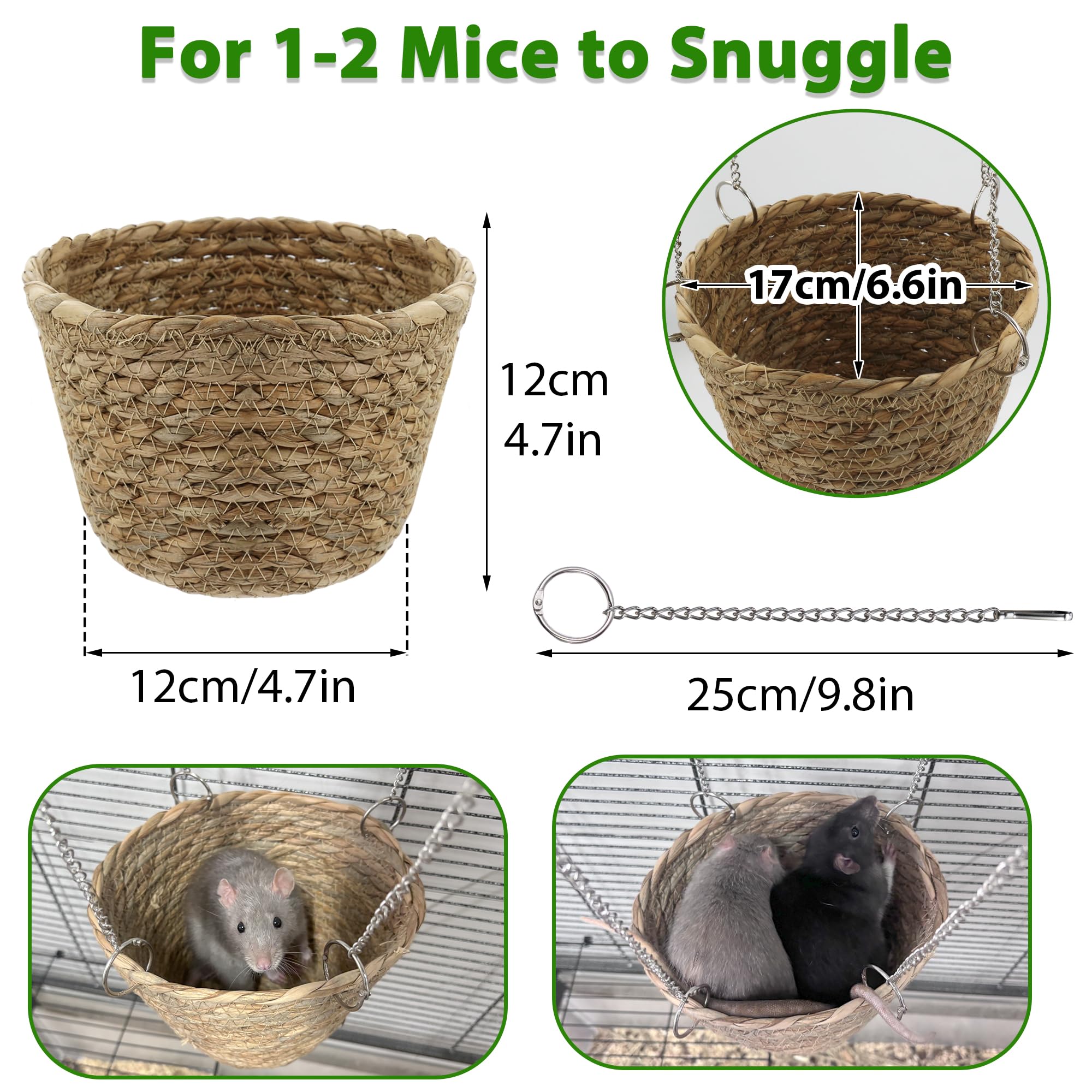 Jevnd chew-proof hanging bed endures play and chewing during rest.