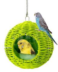 Jevnd chewproof steel frame bird nest for durable cage use.