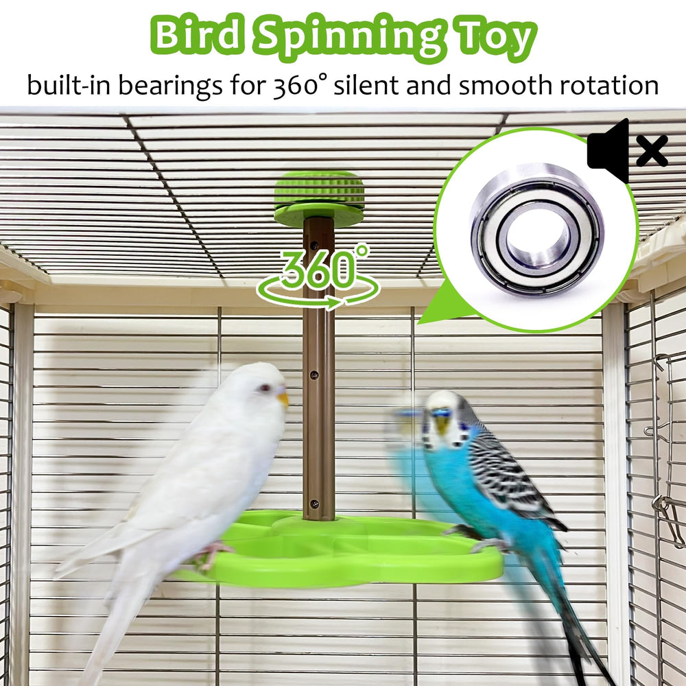 Jevnd Large Washer Bird Cage Toy ensures secure mounting in most cages
