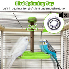 Jevnd Large Washer Bird Cage Toy ensures secure mounting in most cages