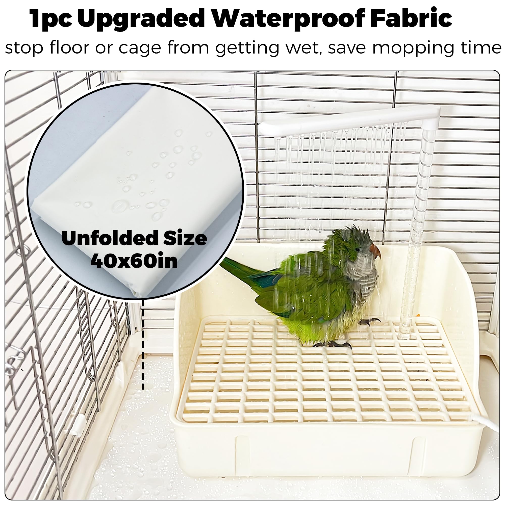 Jevnd parrot bath tub faucet provides easy access and engaging water flow.