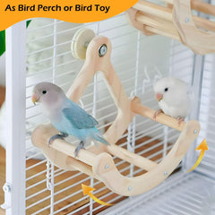 Jevnd Quiet Operation Bird Toy ensures stable indoor use with no disturbance.