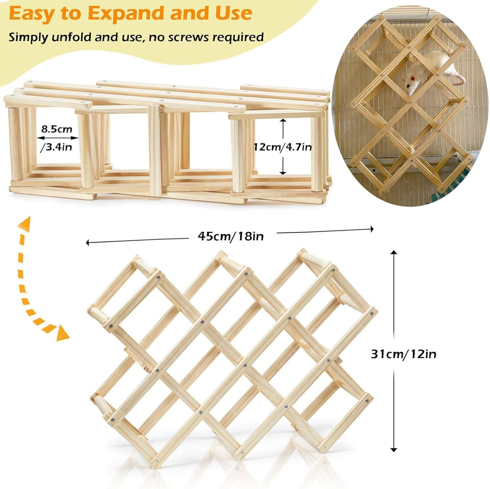 Jevnd rat cage accessory pack with 20 cable ties enables versatile installation.