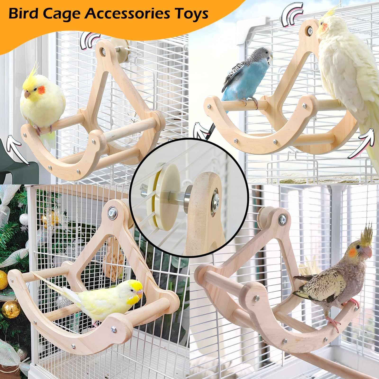 Jevnd Twelve-Cm Perches: suitable for parakeets, cockatiels, and conures.