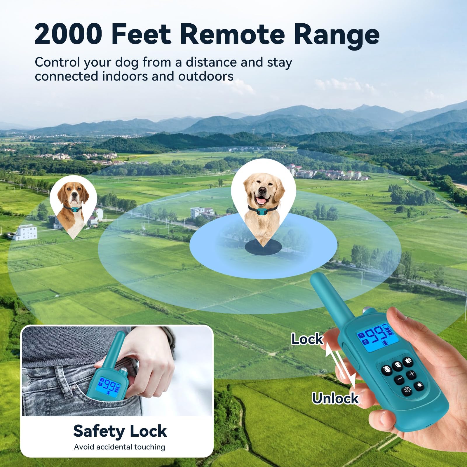 Jeyihka IPX7 waterproof receiver suitable for rain and swimming
