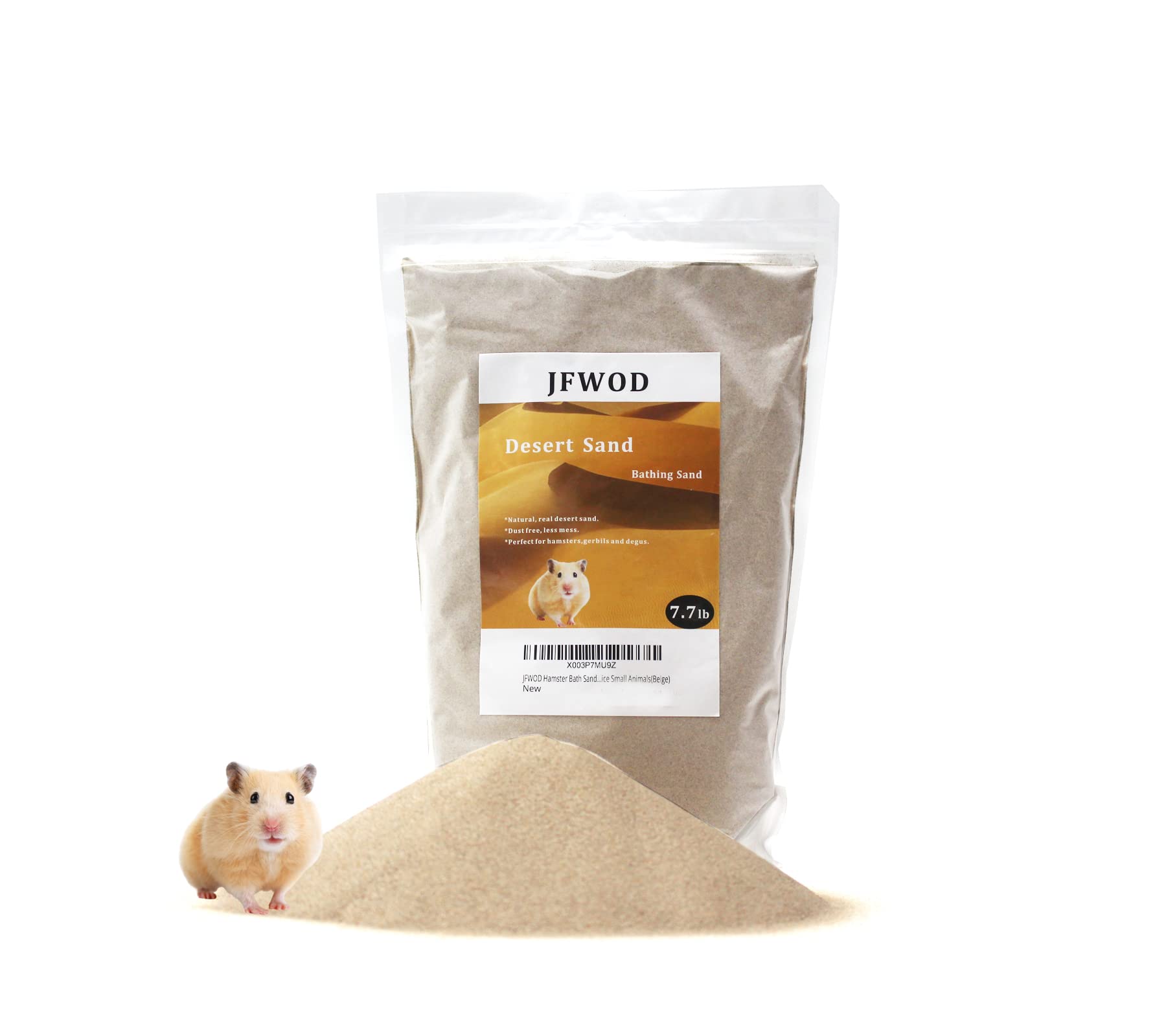 JFWOD 7.7 lb bag provides long-lasting baths for regular grooming.